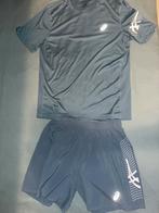 Asics Sport Setje Blauw Maat M, Kleding | Heren, Sportkleding, Ophalen of Verzenden, Zo goed als nieuw, Hardlopen of Fietsen, Maat 48/50 (M)