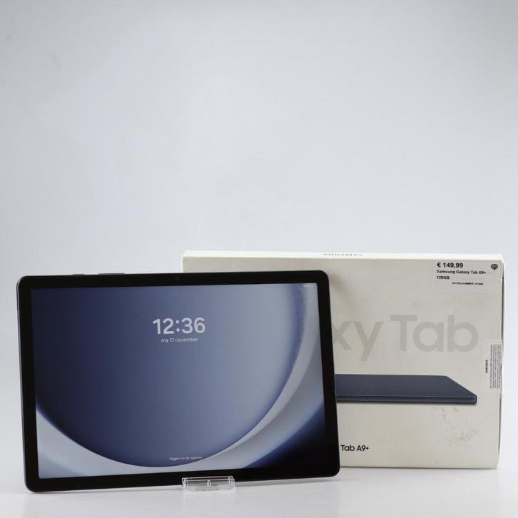 Samsung Galaxy Tab A9 Plus 128GB Wifi Blauw, Computers en Software, Android Tablets, Zo goed als nieuw