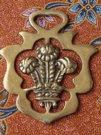 Antiek kleppermannetje uit Engeland met veren of pluimen., Ophalen of Verzenden, Koper