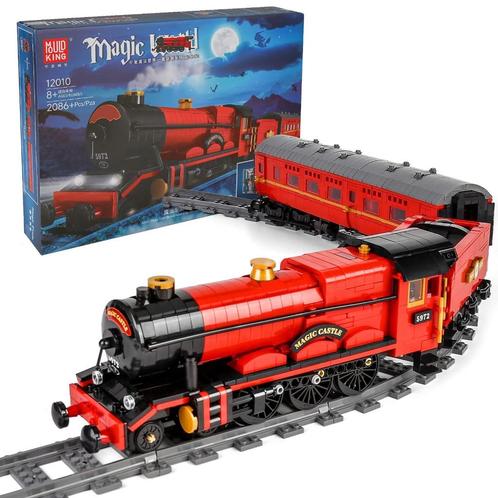 Mould King Hogwarts Express 12010 met doos Lepin, Kinderen en Baby's, Speelgoed | Bouwstenen, Zo goed als nieuw, Overige merken