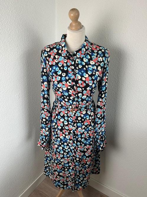 Fabienne Chapot maat 40 Hayley dress 1951, Kleding | Dames, Jurken, Zo goed als nieuw, Maat 38/40 (M), Blauw, Onder de knie, Ophalen of Verzenden