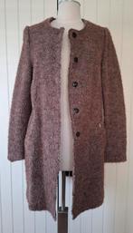 Anna van Toor ,alpaca wollen jas mt 40, Kleding | Dames, Jassen | Winter, Verzenden, Zo goed als nieuw, Maat 38/40 (M), Bruin