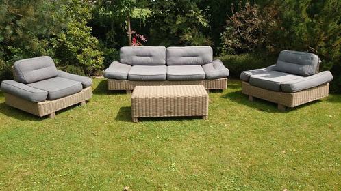 Mooie strakke Hartman tuinset, Tuin en Terras, Tuinsets en Loungesets, Gebruikt, Aluminium, Bank, Stoel, Ophalen
