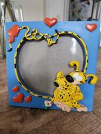 Marsupilami in Love Vintage Fotolijst Beeld, Verzenden, Overige figuren, Zo goed als nieuw, Beeldje of Figuurtje
