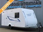 Caravelair Alba 400 Nieuw Lichtgewicht Actie!, Caravans en Kamperen, Caravans, Koelkast, Overige typen, Bedrijf, Treinzit