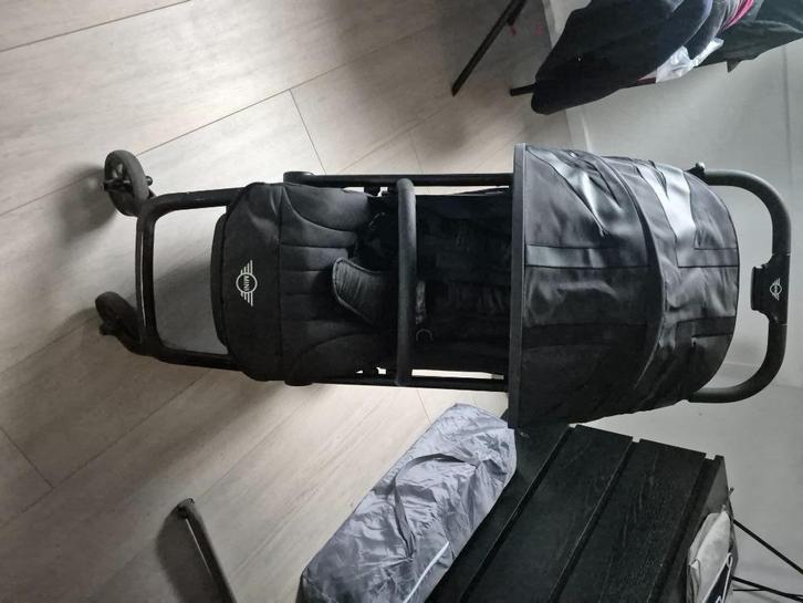 Easywalker Mini XS buggy (mag in vliegtuig), Kinderen en Baby's, Buggy's, Gebruikt, Overige merken, Regenhoes, Verstelbare rugleuning