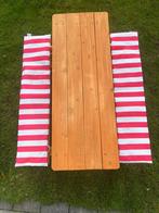 Kinderpicknicktafel - In goede staat!, Zo goed als nieuw, Rechthoekig, Hout, Ophalen