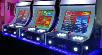 Tafelmodel arcade kast, game console 3000+ spellen LED licht