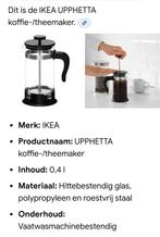 UPPHETTA koffiemaker, Witgoed en Apparatuur, Koffiezetapparaten, Ophalen, Zo goed als nieuw, Koffiemachine