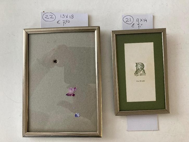 OUDE   FOTOLIJSTJES VAN ALLES WAT, Antiek en Kunst, Curiosa en Brocante, Ophalen of Verzenden