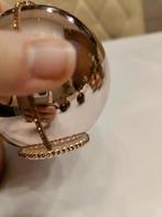 Kerstbal vaasje roze met stras, Ophalen of Verzenden, Nieuw