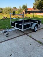 Zgan Aanhanger Geremd 2,50 x 1,30 1300kg, Auto diversen, Ophalen, Zo goed als nieuw