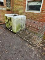 Konijnenhok/kippenhok met ren., Dieren en Toebehoren, Knaagdieren en Konijnen | Hokken en Kooien, Ophalen, 90 cm of meer, Konijn