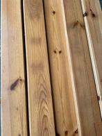 Grenen houten vloer planken 24m2, Doe-het-zelf en Verbouw, Ophalen, Vloerdelen of -planken, Zo goed als nieuw, 10 tot 30 cm