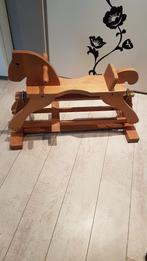 Uniek houten hobbelpaard, Ophalen, Gebruikt