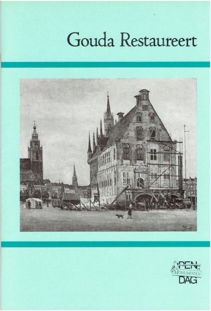 Gouda Restaureert, Boeken, Geschiedenis | Stad en Regio, Gelezen, Ophalen of Verzenden