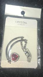 Crystal Jewelry Titanic ocean hart armband Nieuw !!!!!!!!, Ophalen, Nieuw, Rood, Zilver