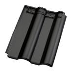 Keramische dakpannen mat zwart;slechts ca € 13,50 /m2 .Stunt, Steen of Klei, Nieuw, Ophalen of Verzenden, 15 m² of meer
