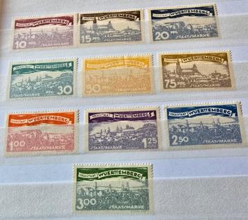 Stuttgart Wurttemberg 1920 postfris beschikbaar voor biedingen