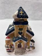 2KUNSTSTOF KERST HUISJES, Ophalen of Verzenden, Gebruikt