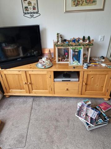Grenen TV Meubel - Landelijke Stijl beschikbaar voor biedingen