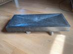 Hardstenen wasbak, Huis en Inrichting, Ophalen, 100 tot 150 cm, Zo goed als nieuw, Minder dan 100 cm