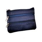 Sleuteletui Portemonnee Dames Donkerblauw Leren Autosleutel, Overige merken, Birgitta-Gracht 33, 6465 EL Kerkrade, Nederland, Esde2