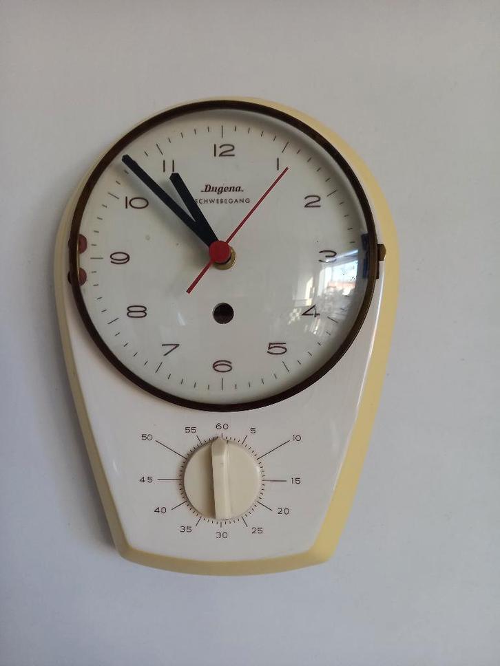 KEUKENKLOK, Huis en Inrichting, Woonaccessoires | Klokken, Gebruikt, Wandklok, Analoog, Ophalen of Verzenden