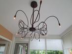 Design Hanglamp met Halogeen Lampjes, Huis en Inrichting, Lampen | Kroonluchters, Ophalen, Gebruikt, Metaal, Design