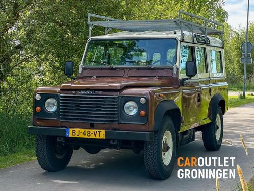 Land Rover STATIONWAGON 110 | OLDTIMER | LPG | SCHUURVONDST, Caravans en Kamperen, Campers, Bedrijf, tot en met 2, Overige merken