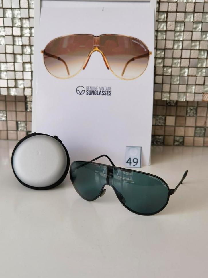 49- Origineel porsche design opvouwbare vintage zonnebril by, Sieraden, Tassen en Uiterlijk, Zonnebrillen en Brillen | Heren, Zo goed als nieuw