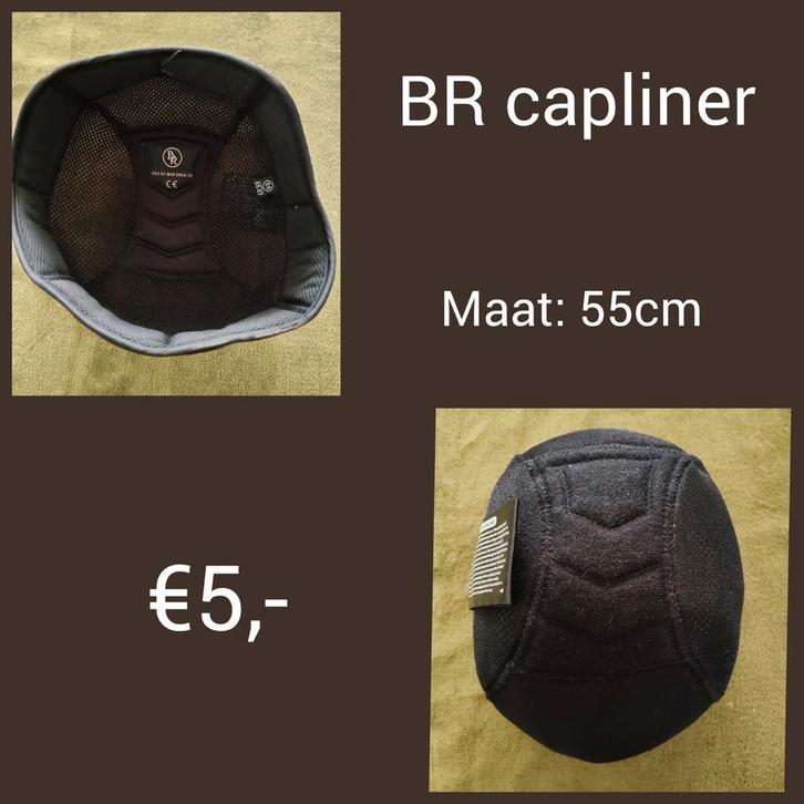 BR cap liner, Dieren en Toebehoren, Paardrijkleding, Nieuw, Cap, Dressuur, Ophalen of Verzenden