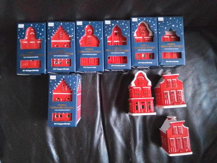 Postcodeloterij Hollandse Huisjes Compleet Set 1 t/m 6, Antiek en Kunst, Antiek | Woonaccessoires, Ophalen of Verzenden