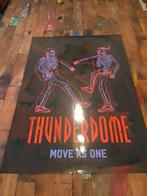 Thunderdome 2025 move as one poster hardcore gabber 90s rave, Verzamelen, Ophalen of Verzenden, Nieuw, A1 t/m A3