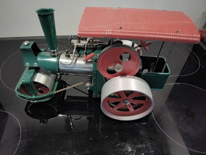 Stoommachine  Wilesco  stoomwals old smoky, Hobby en Vrije tijd, Modelbouw | Overige, Zo goed als nieuw, Groter dan 1:32, Ophalen of Verzenden