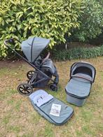 Kinderwagen Q-Rider Qute Groen, Kinderen en Baby's, Kinderwagens en Combinaties, Ophalen of Verzenden, Zo goed als nieuw, Verstelbare duwstang
