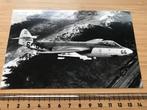 Hawker Seahawk Ned. Marine Vliegtuig Foto MLD Luchtvaart, Ophalen of Verzenden, Zo goed als nieuw, Kaart, Foto of Prent