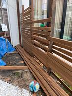 15 latten 425cm ayoushout buiten schutting ongebruikt, Tuin en Terras, Schuttingen, Ophalen, Nieuw, Hout, 3 tot 6 meter