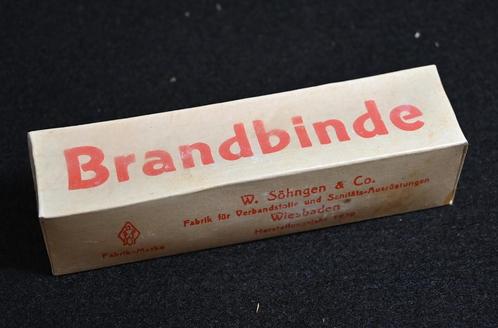 Duitse Medische 'Brandbinde' 1939, Verzamelen, Militaria | Tweede Wereldoorlog, Landmacht, Overige typen, Duitsland, Verzenden