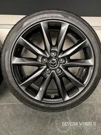 18'' originele Mazda 3 velgen + banden 5x1143 9965 33 7080A, Auto-onderdelen, Banden en Velgen, 215 mm, Banden en Velgen, Gebruikt