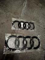 Audi a3 ringen zwart voor en achterkant, Ophalen of Verzenden, Nieuw, Audi