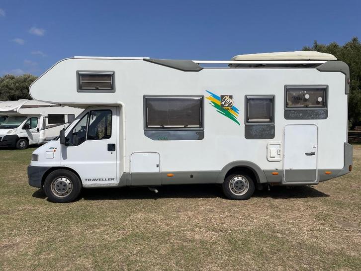 Knaus traveler 685, Caravans en Kamperen, Campers, Particulier, tot en met 6, Alkoof, Knaus, Fiat, Diesel, Handgeschakeld, Treinzit