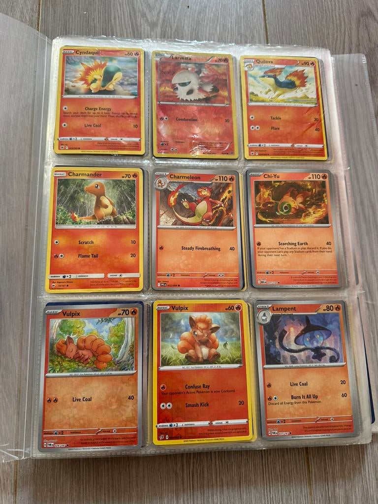 Heel veel pokemon kaarten, Ophalen of Verzenden, Gebruikt, Meerdere kaarten