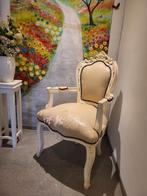 Klassieke stoel, met vergane bekleding., Huis en Inrichting, Stoelen, Ophalen, Zo goed als nieuw, Stof, Eén