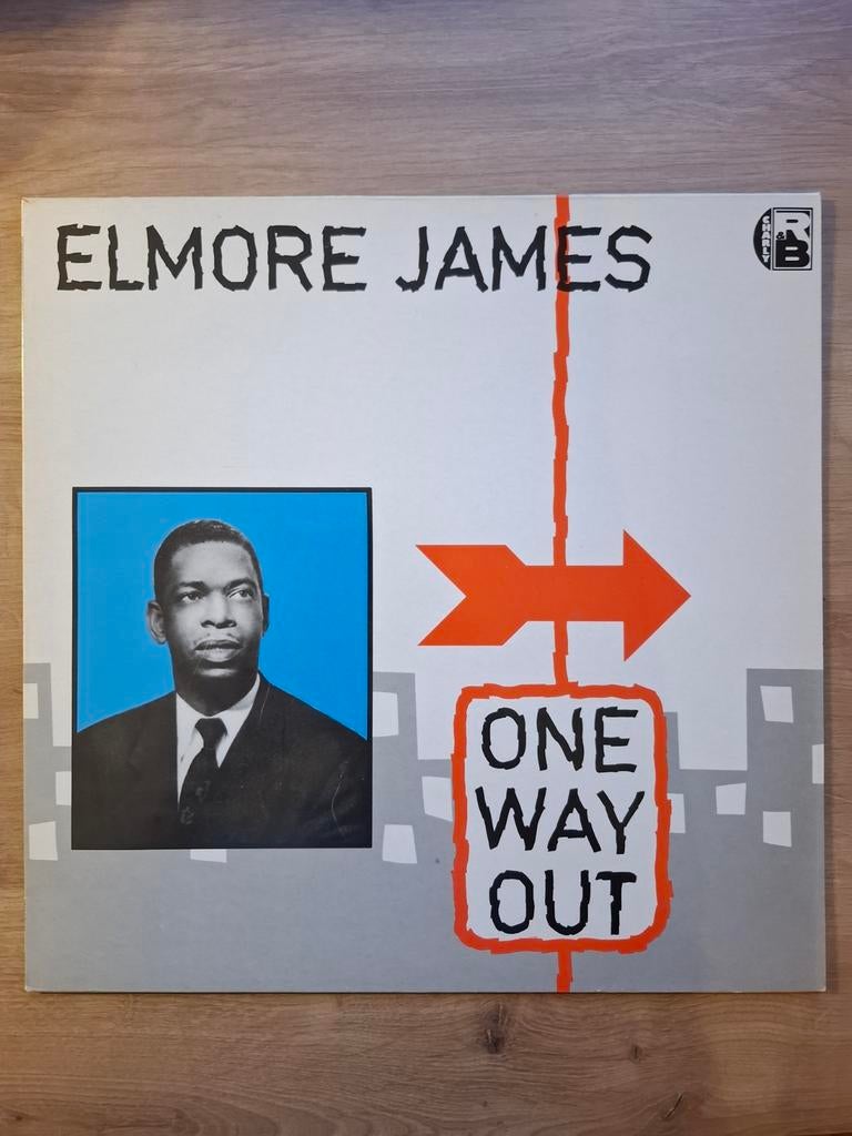 Elmore James- one way out - UK lp, Cd's en Dvd's, Vinyl | Jazz en Blues, Gebruikt, Verzenden, 1980 tot heden, 12 inch