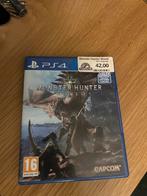 Monster Hunter World PS4 - Gebruikt, Spelcomputers en Games, Games | Sony PlayStation 4, Online, Gebruikt, 1 speler, Ophalen of Verzenden