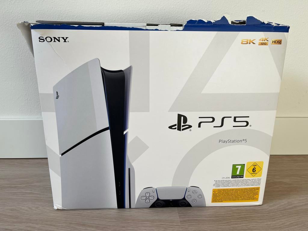 PS5 Slim Disc Edition - Zo goed als nieuw, Spelcomputers en Games, Spelcomputers | Sony PlayStation 5, Ophalen, Zo goed als nieuw