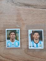 Panini wk 2010 en 2014 Messi, Ophalen of Verzenden, Zo goed als nieuw, Buitenlandse clubs, Poster, Plaatje of Sticker