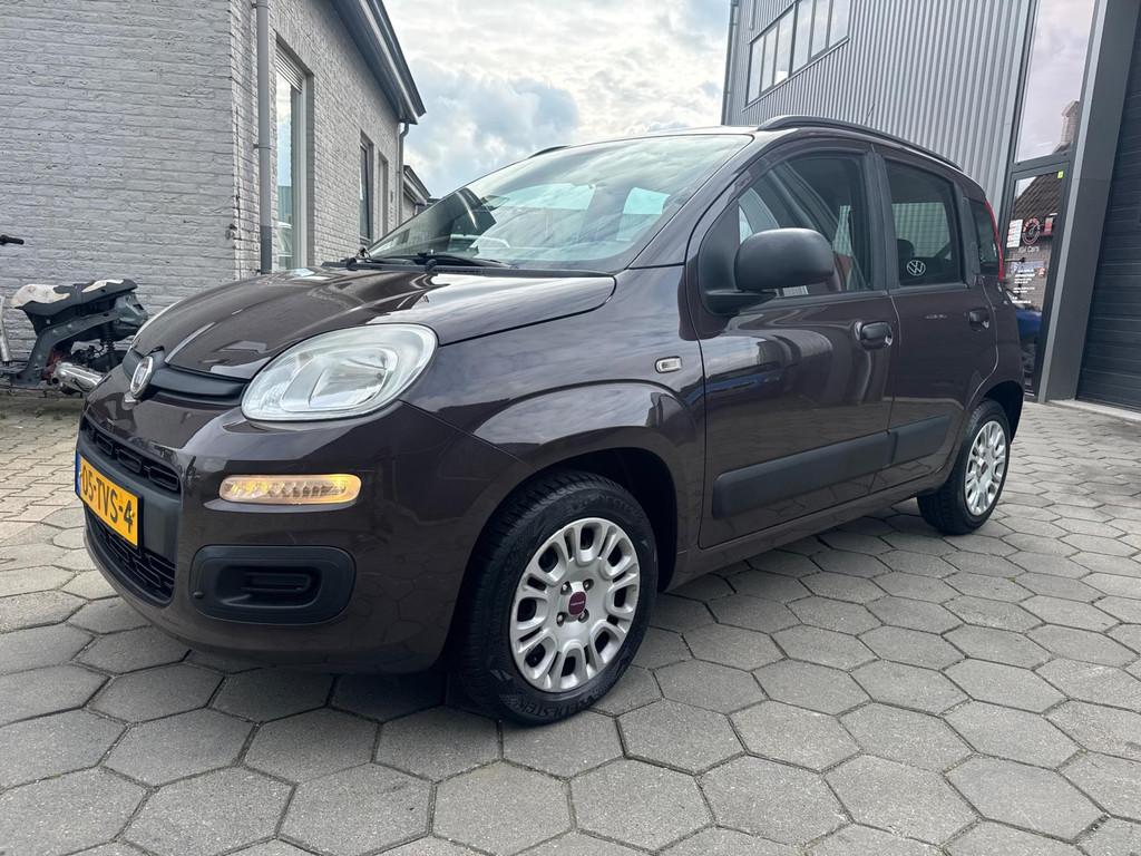 Fiat Panda 0.9 TwinAir Easy - 3e Eigenaar - Airco - Nieuwe a, Auto's, Voorwielaandrijving, Euro 5, Zwart, Panda