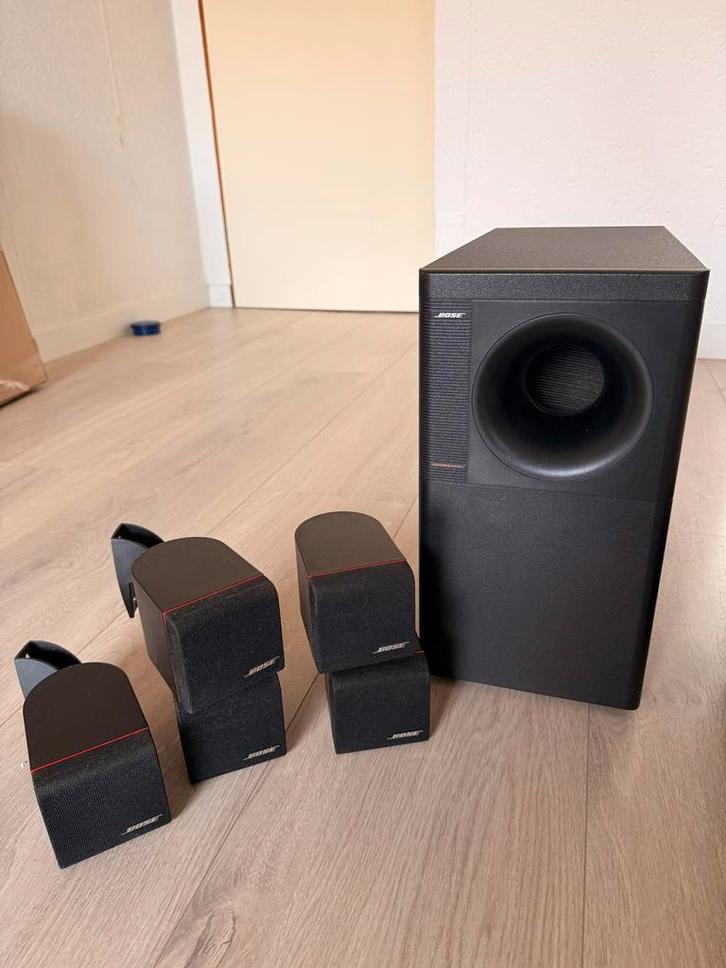 Bose Acoustimass 6 Home Cinema speakersysteem, Audio, Tv en Foto, Home Cinema-sets, Gebruikt, Overige spelers, 5.1-systeem, 70 watt of meer